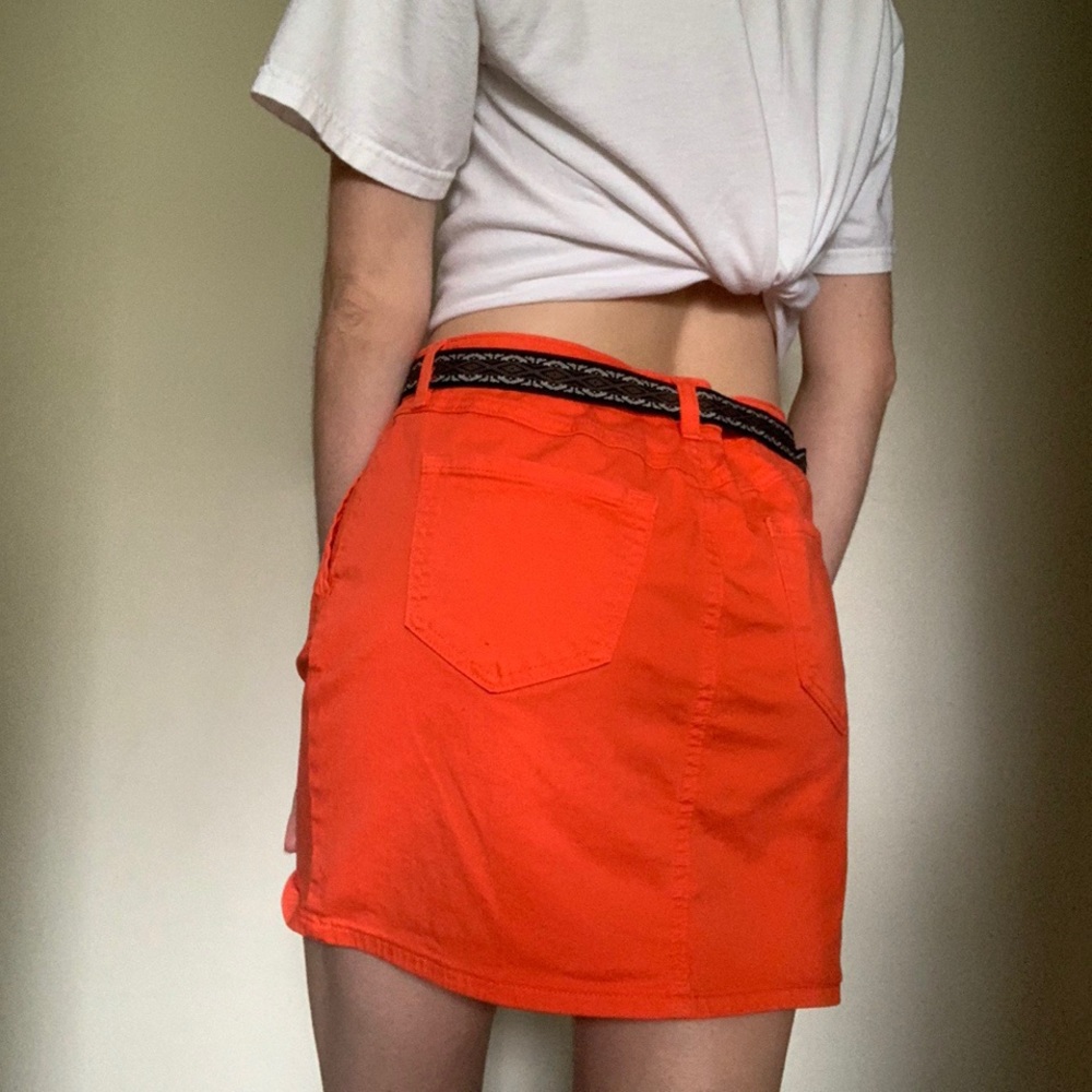 Atomic Orange Gap Skirt - image 3